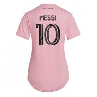 Dámy Fotbalový dres Inter Miami Lionel Messi #10 2023-24 Domácí Krátký Rukáv